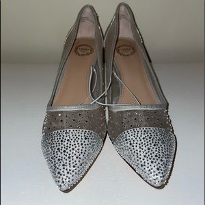 I. Miller Silver Heels